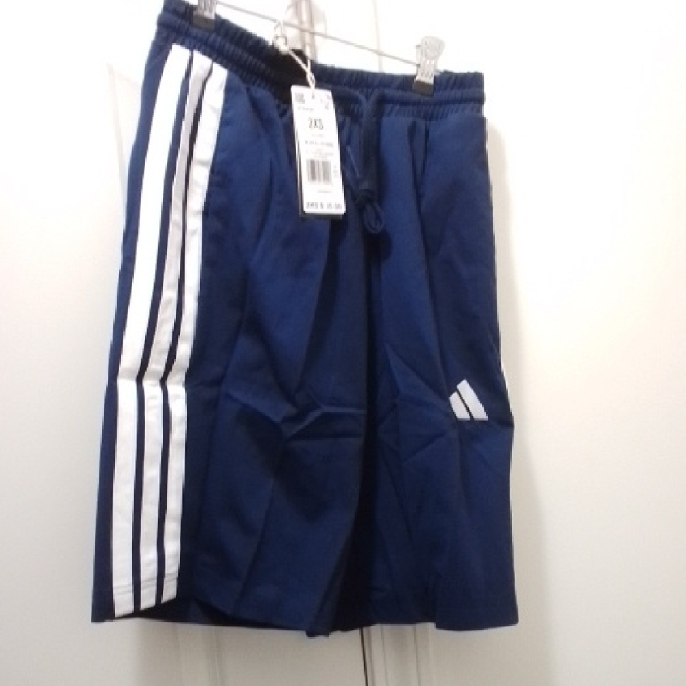 Adidas Men's Blue Athletic Shorts